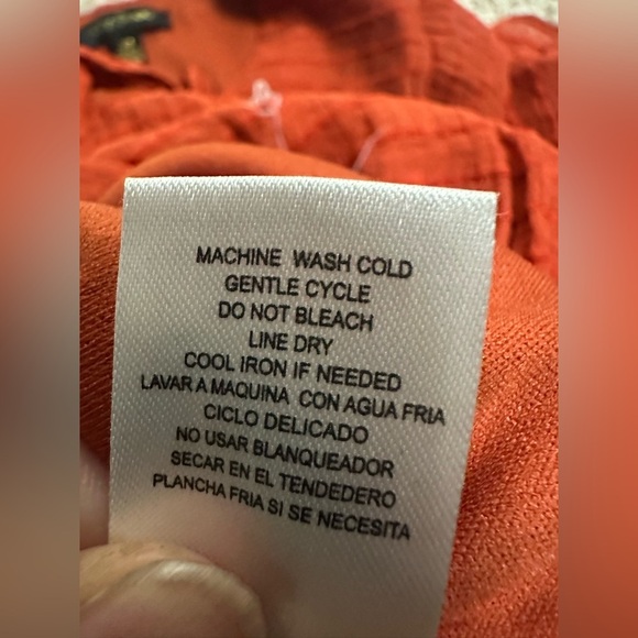 City Studio Ruffled Mini Dress in Bold burnt orange size XS - Picture 8 of 8